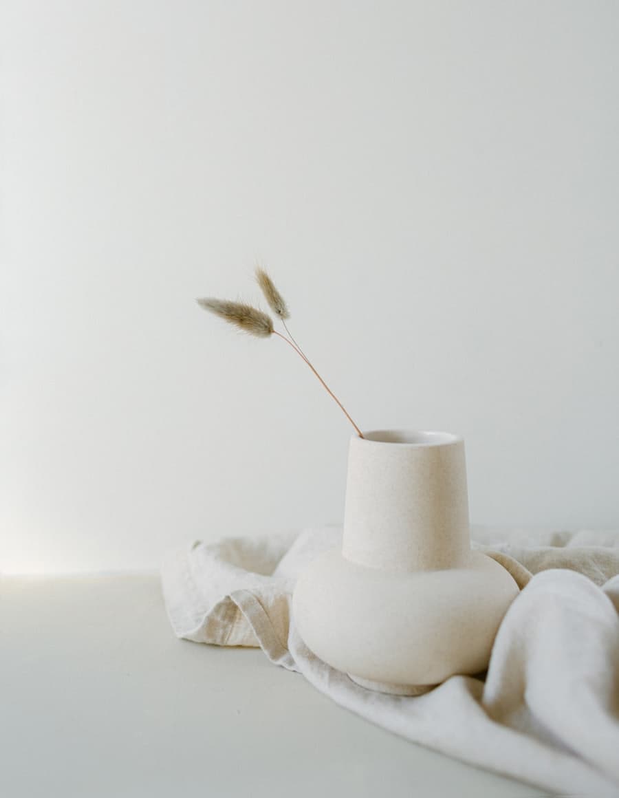 Stoneware Bud Vase