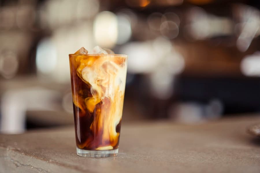Iced Vanilla Latte