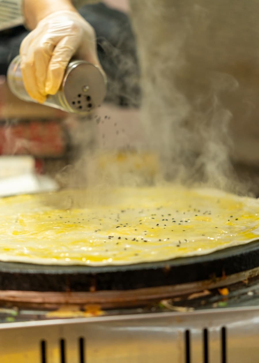 Chicken & Mushroom Crepe