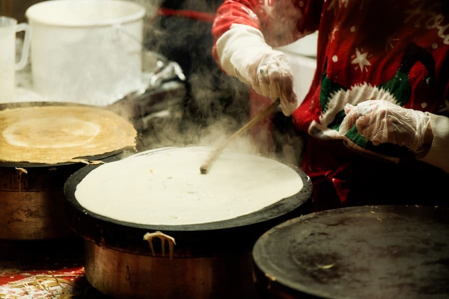 Garden Goat's Cheese Crepe